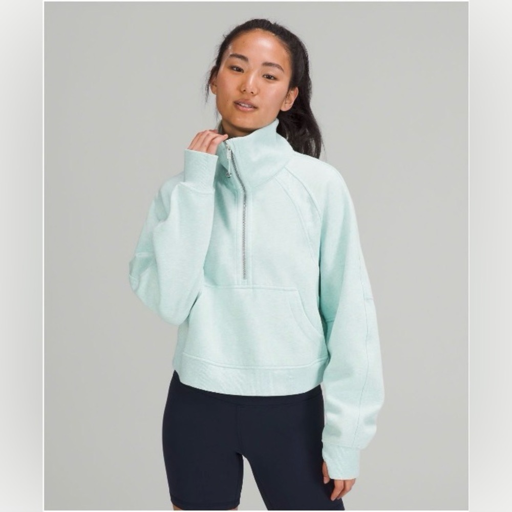 Lululemon Scuba Funnel Neck Quarter Zip